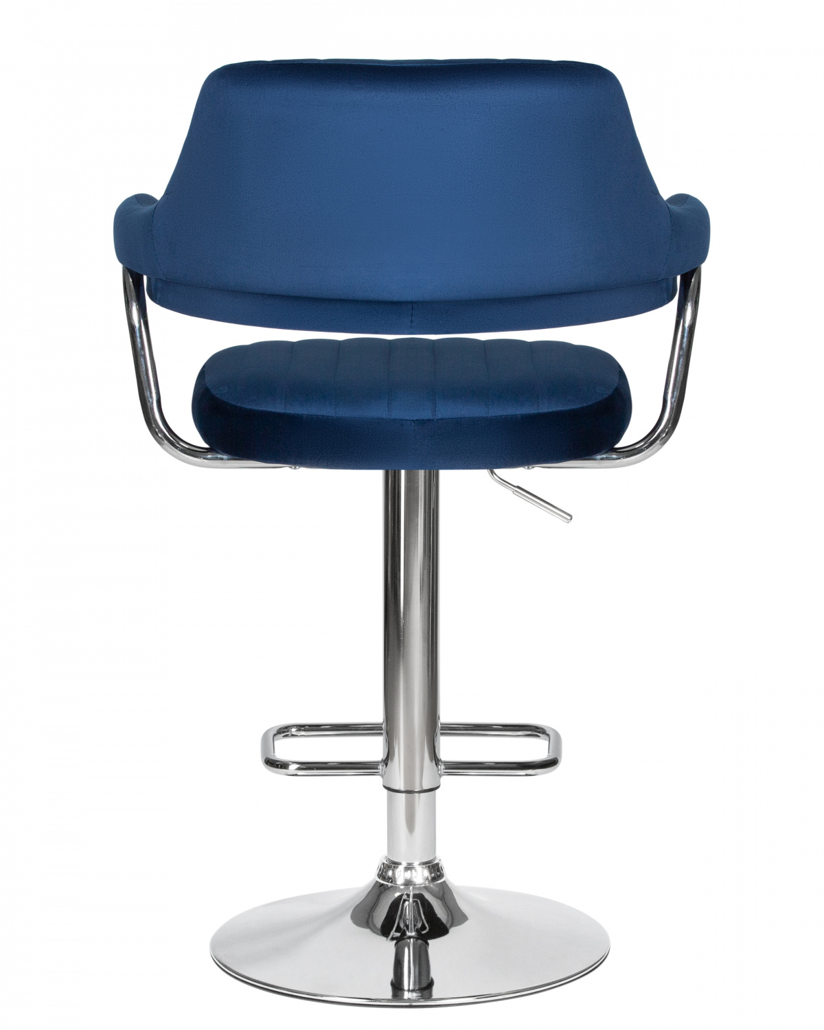 Стул барный DOBRIN CHARLY, синий велюр (MJ9-117)