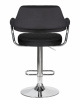 Стул барный DOBRIN CHARLY, черный велюр (MJ9-101)