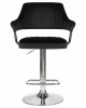 Стул барный DOBRIN CHARLY, черный велюр (MJ9-101)