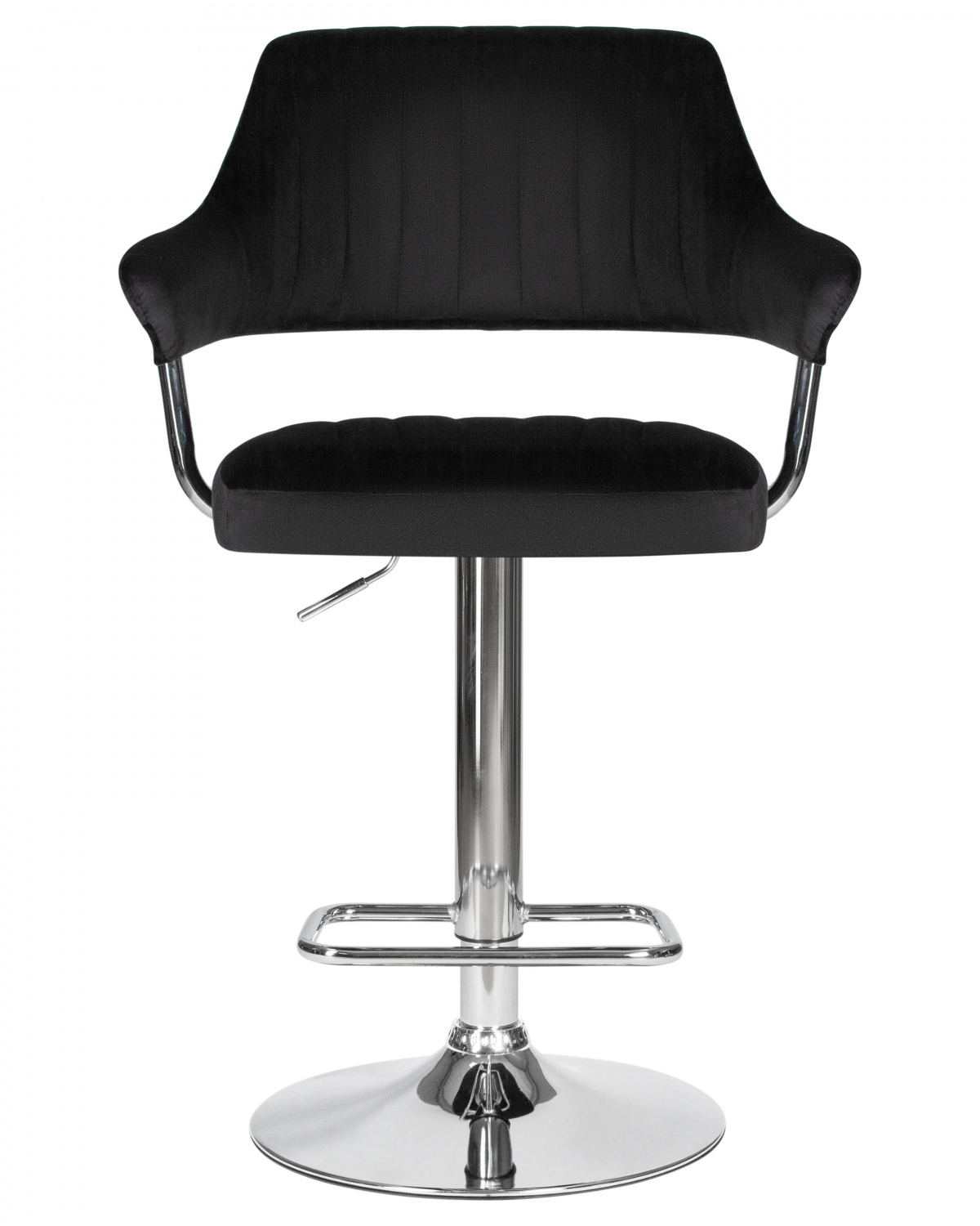 Стул барный DOBRIN CHARLY, черный велюр (MJ9-101)