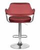 Стул барный DOBRIN CHARLY, винный велюр (MJ9-35)