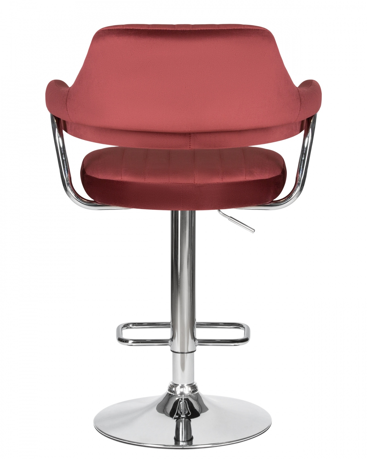 Стул барный DOBRIN CHARLY, винный велюр (MJ9-35)