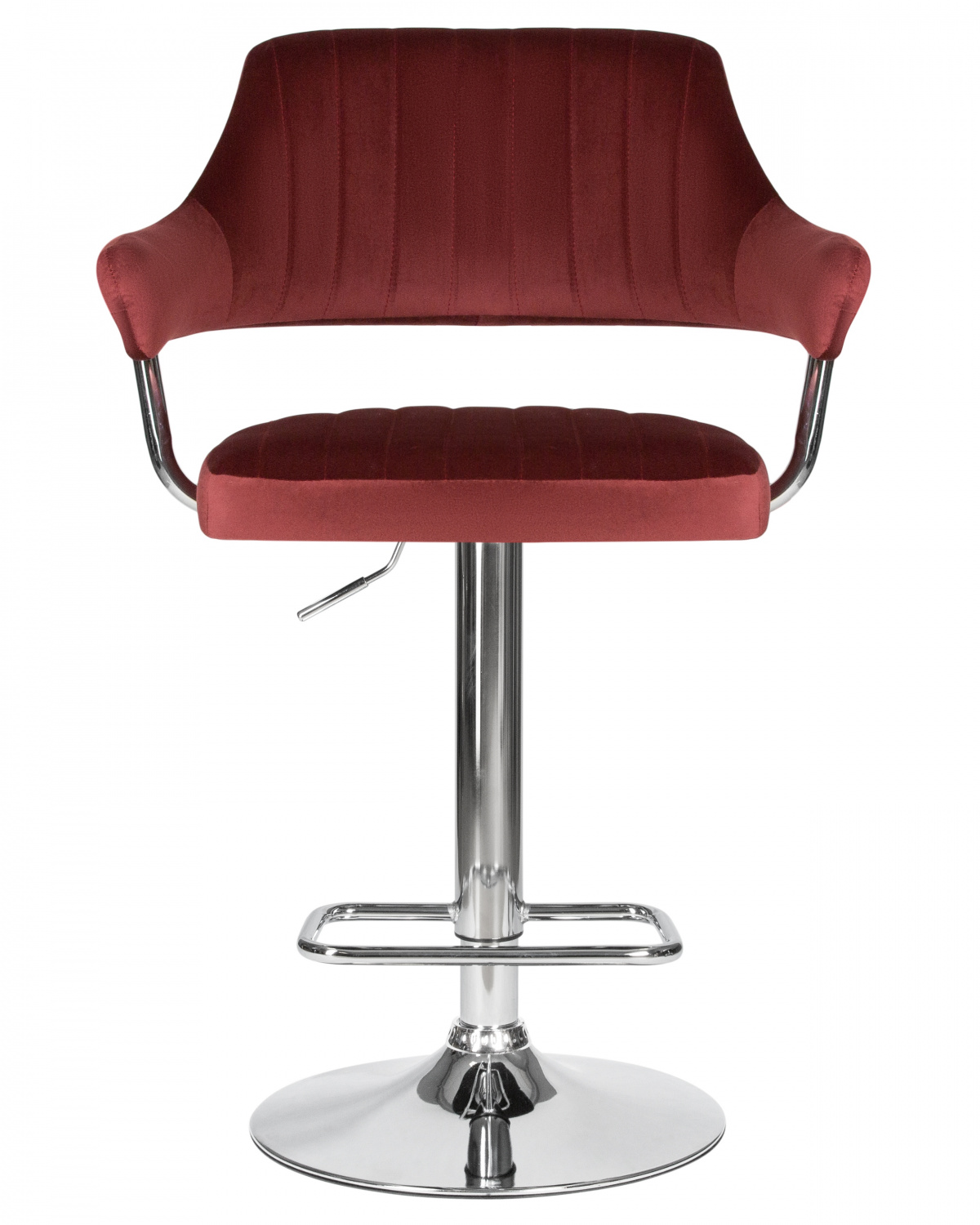 Стул барный DOBRIN CHARLY, винный велюр (MJ9-35)