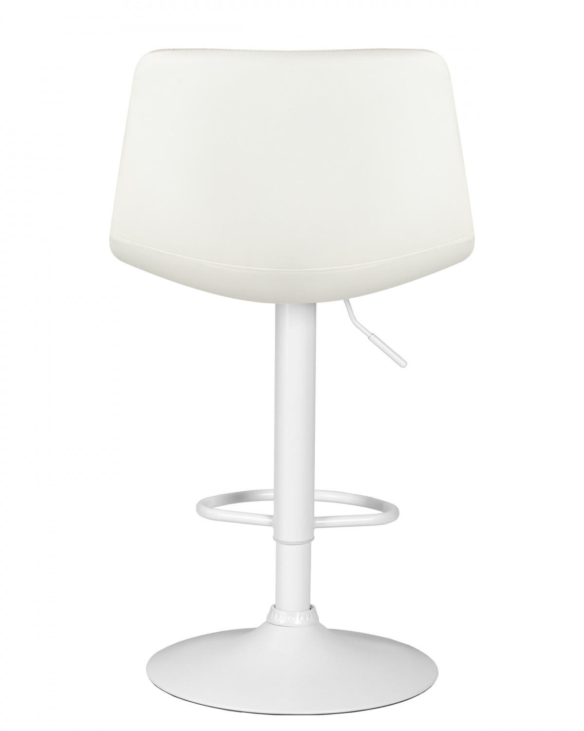 Стул барный DOBRIN TAILOR WHITE, белый PU
