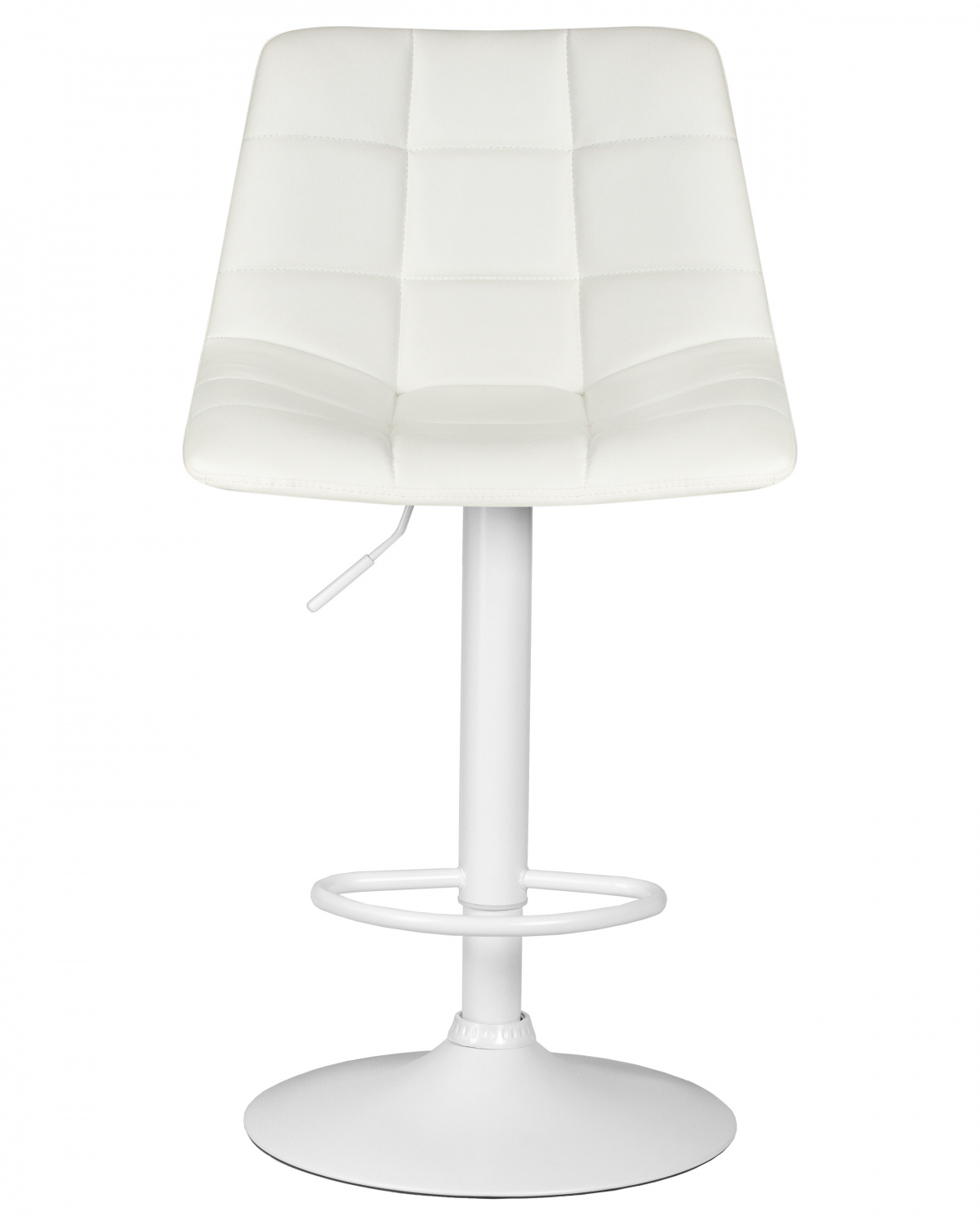 Стул барный DOBRIN TAILOR WHITE, белый PU