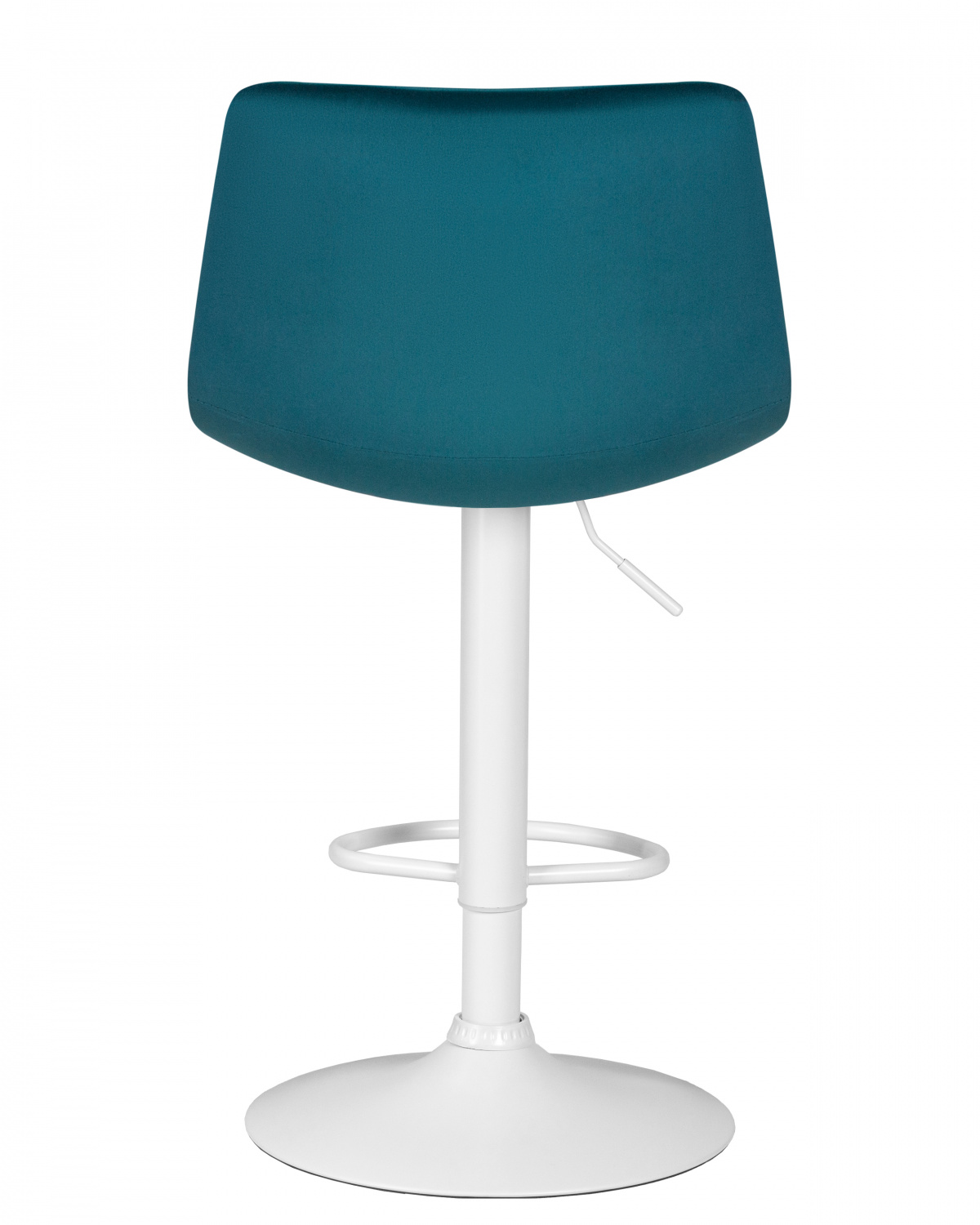 Стул барный DOBRIN TAILOR WHITE, морской волны велюр (MJ9-99)