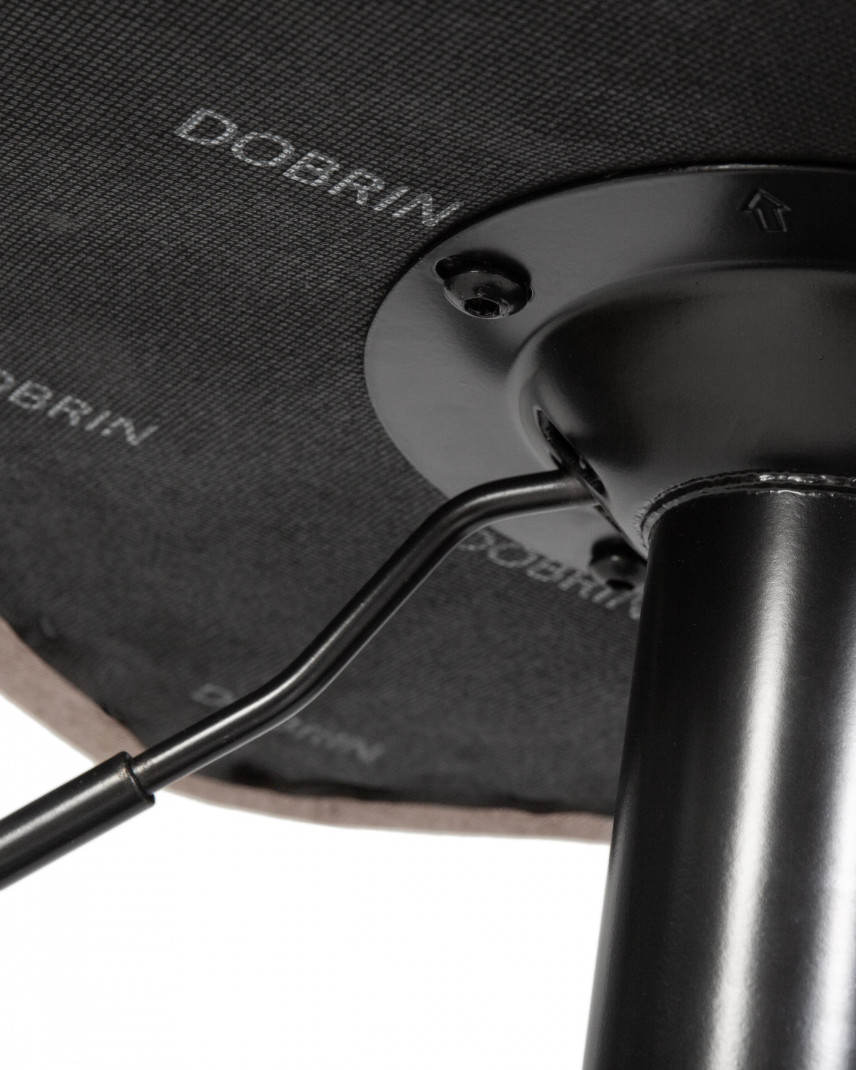 Стул барный DOBRIN RALF, светло-серый (LAR-106D-25)