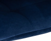 Стул барный DOBRIN TAILOR WHITE, синий велюр (MJ9-117)