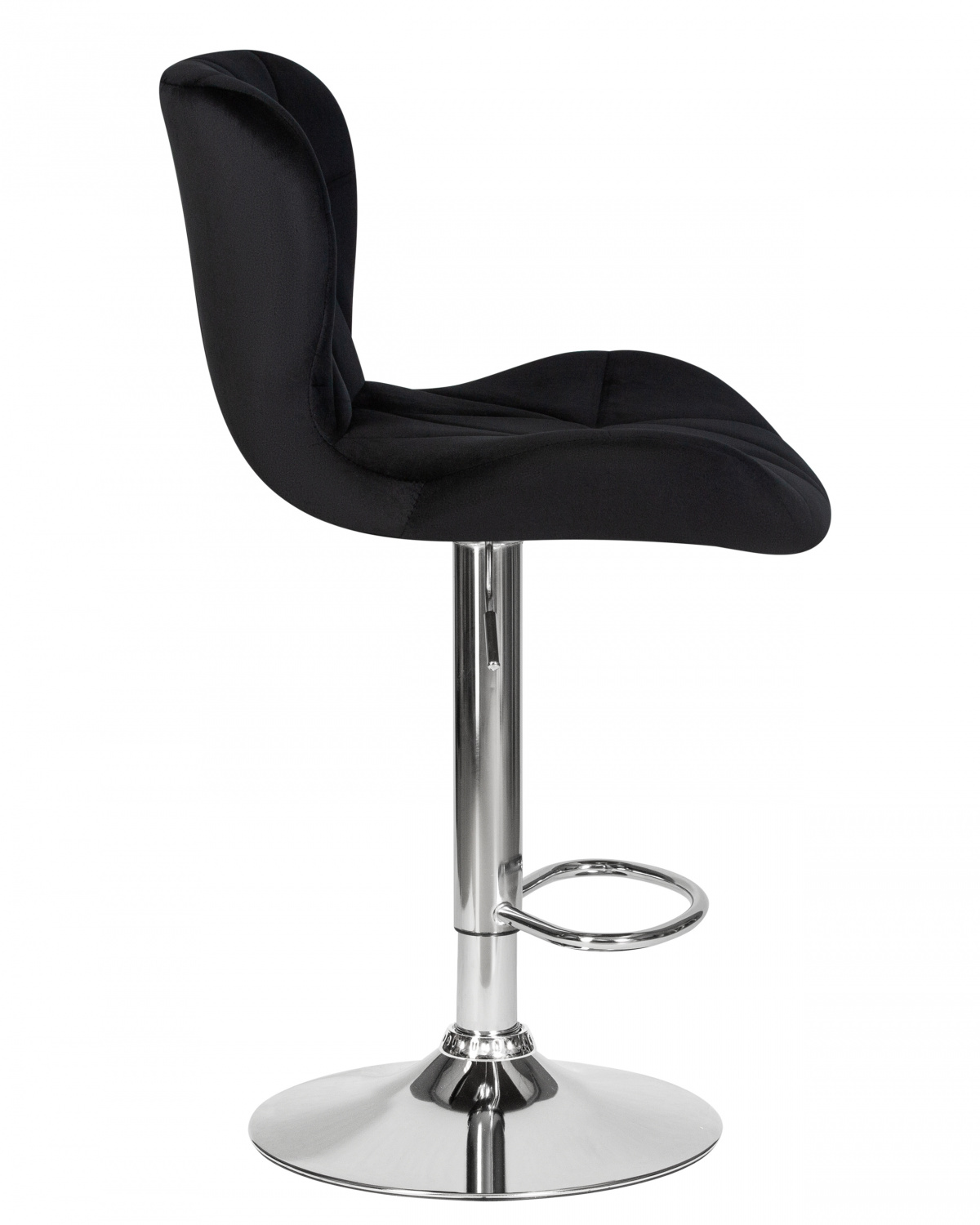 Стул барный DOBRIN BARNY, черный велюр (MJ9-101)