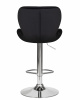 Стул барный DOBRIN BARNY, черный велюр (MJ9-101)