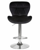 Стул барный DOBRIN BARNY, черный велюр (MJ9-101)