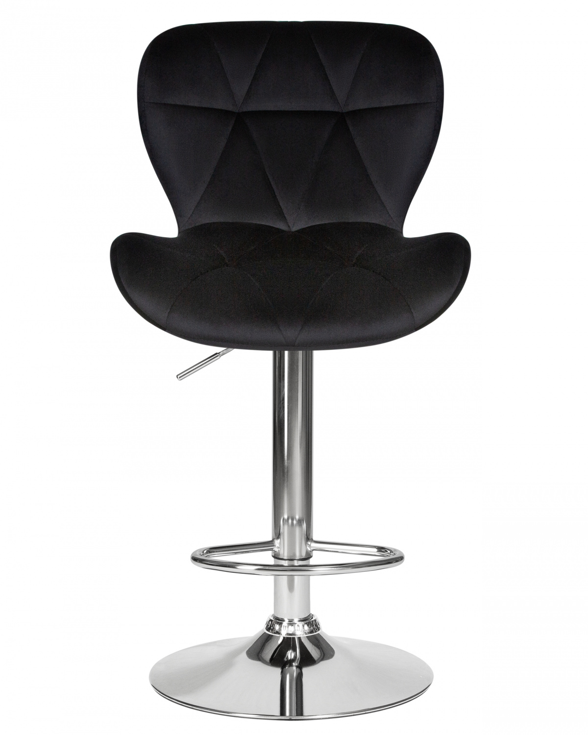 Стул барный DOBRIN BARNY, черный велюр (MJ9-101)