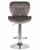 Стул барный DOBRIN BARNY, серый велюр (MJ9-75)