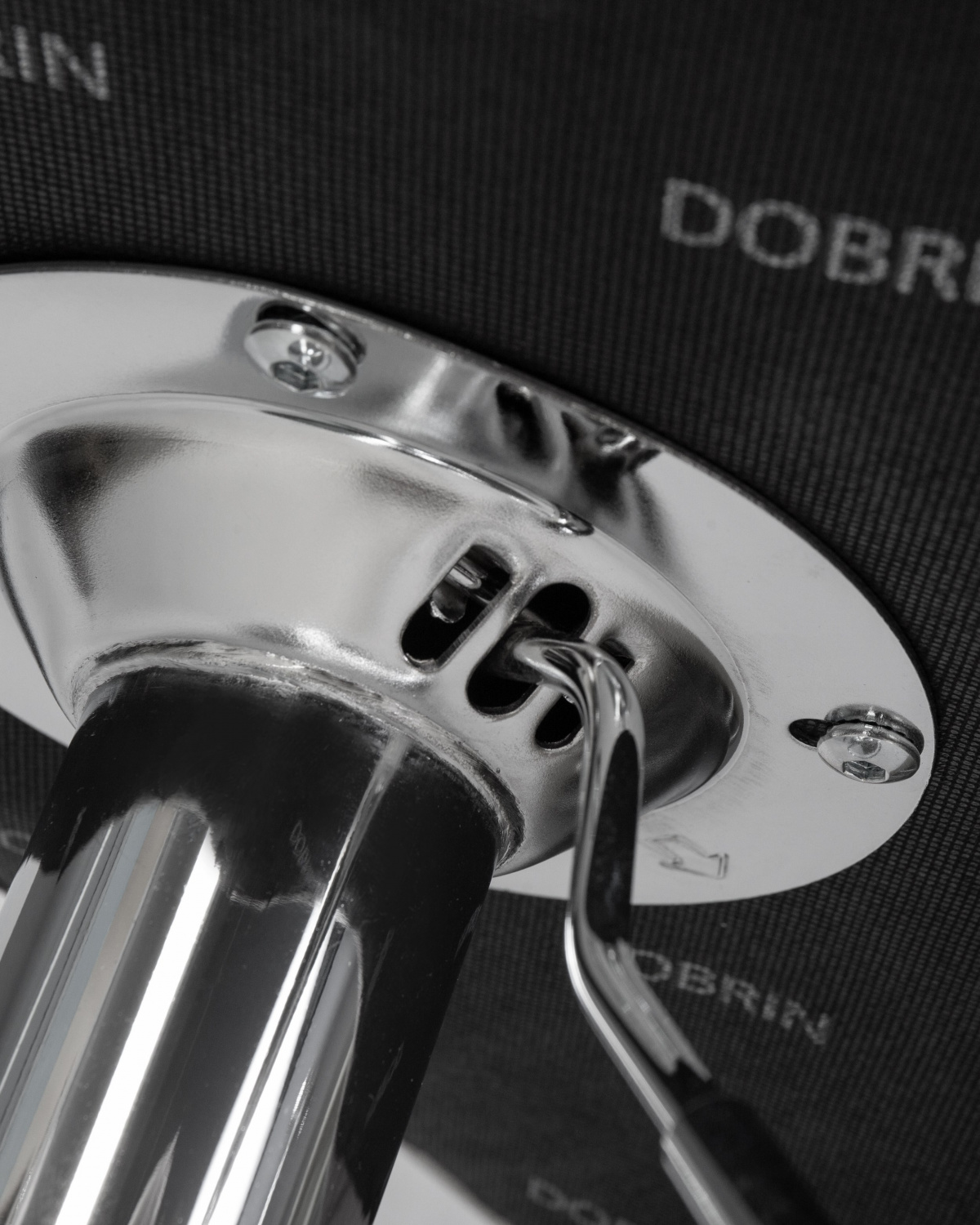 Стул барный DOBRIN BARNY, серый велюр (MJ9-75)