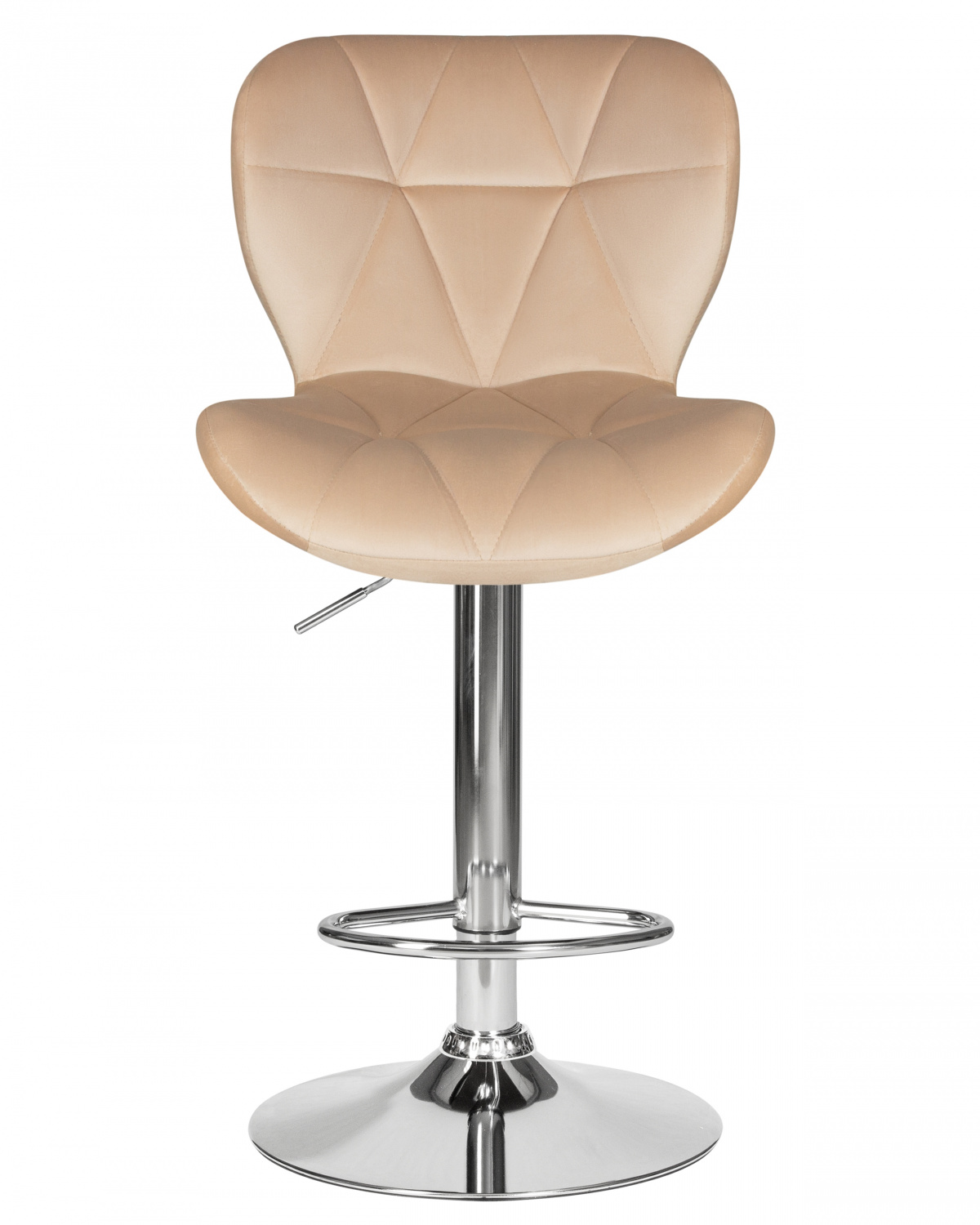 Стул барный DOBRIN BARNY, бежевый велюр (MJ9-10)