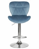 Стул барный DOBRIN BARNY, пудрово-голубой велюр (MJ9-74)