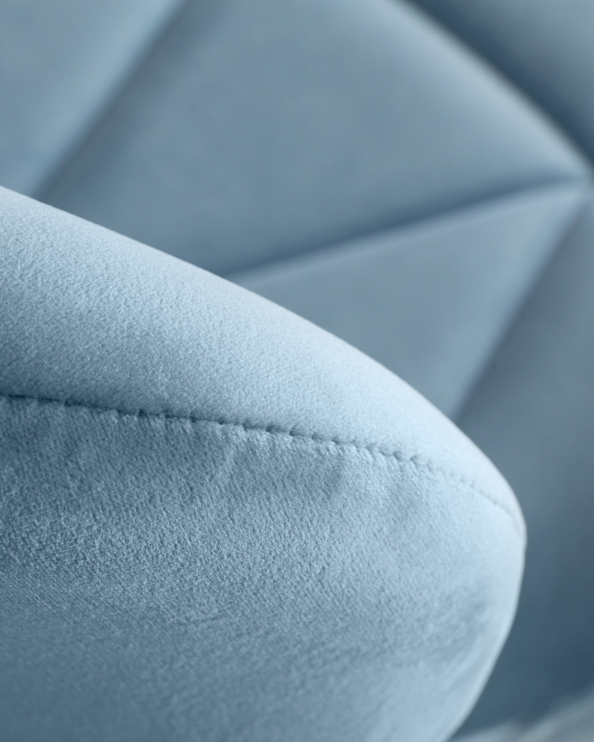 Стул барный DOBRIN BARNY, пудрово-голубой велюр (MJ9-74)