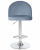 Стул барный DOBRIN MILANA, пудрово-голубой велюр (MJ9-74)
