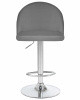 Стул барный DOBRIN MILANA, серый велюр (MJ9-75)