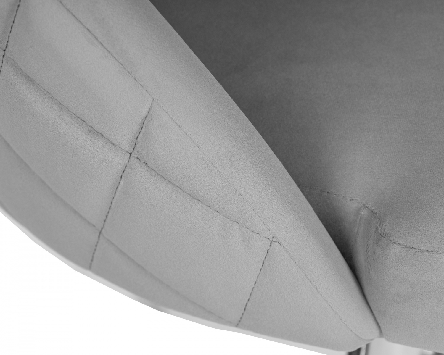 Стул барный DOBRIN MILANA, серый велюр (MJ9-75)