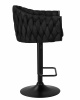 Стул барный DOBRIN LEON, черная ткань (LAR-275-50)