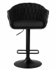 Стул барный DOBRIN LEON, черная ткань (LAR-275-50)