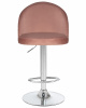 Стул барный DOBRIN MILANA, пудрово-розовый велюр (MJ9-32)