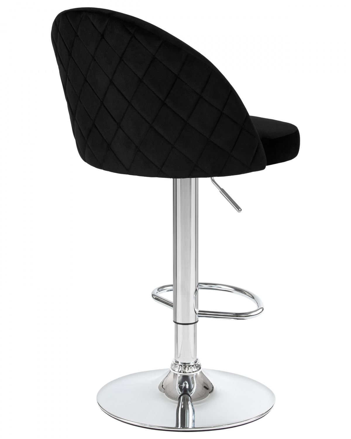 Стул барный DOBRIN MILANA, черный велюр (MJ9-101)