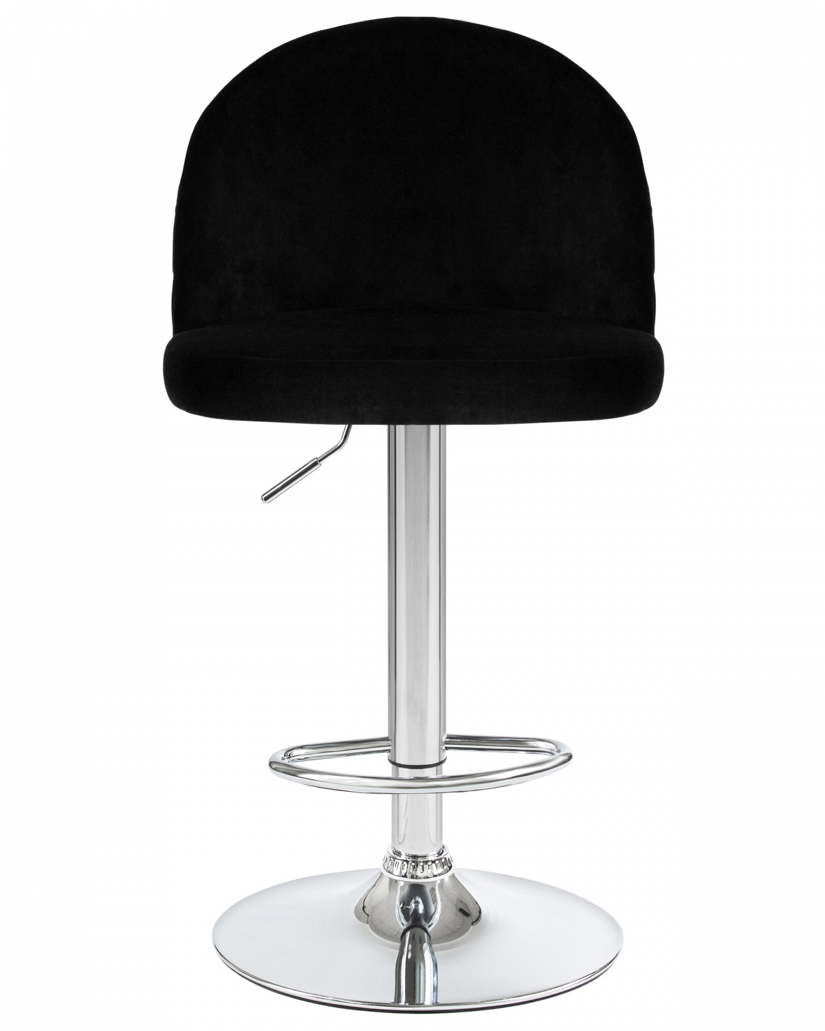 Стул барный DOBRIN MILANA, черный велюр (MJ9-101)