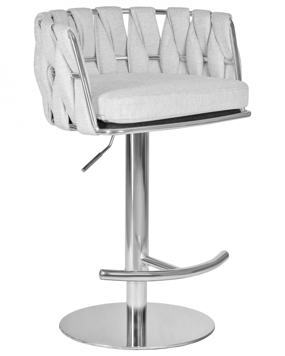 Стул барный DOBRIN OSCAR, серый (LAR-275-17)