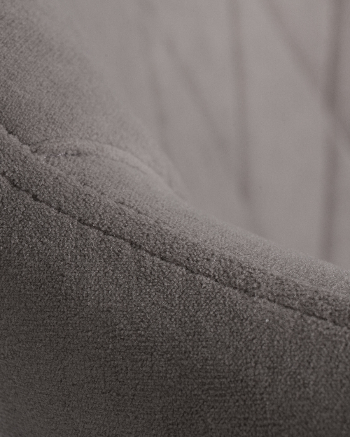 Стул обеденный DOBRIN ROBY, ЭМАЛЬ ЧЕРНЫЙ МУАР велюр Catania Cocoa