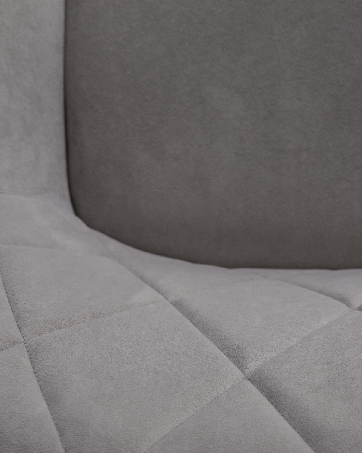 Стул обеденный DOBRIN ROBY, ЭМАЛЬ ЧЕРНЫЙ МУАР велюр Catania Smoke