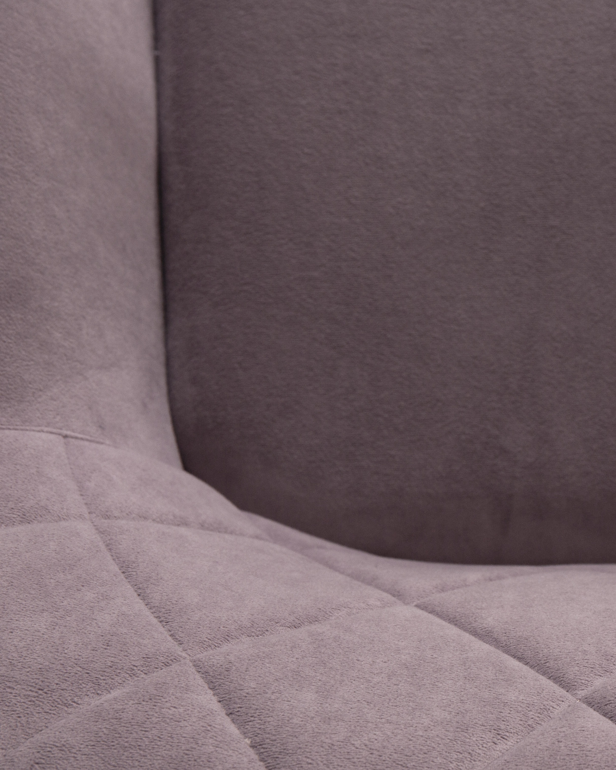 Стул обеденный DOBRIN ROBY, ЭМАЛЬ ЧЕРНЫЙ МУАР велюр Catania Lavender