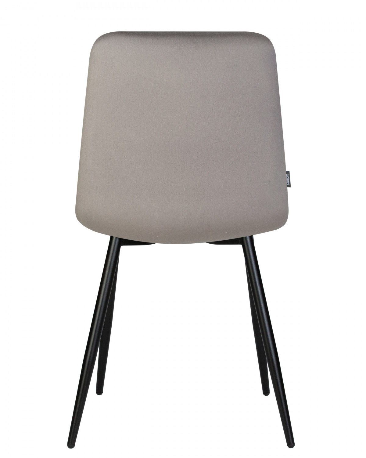 Стул обеденный DOBRIN CHILLY, Темно-серый Holland 18, основание черное