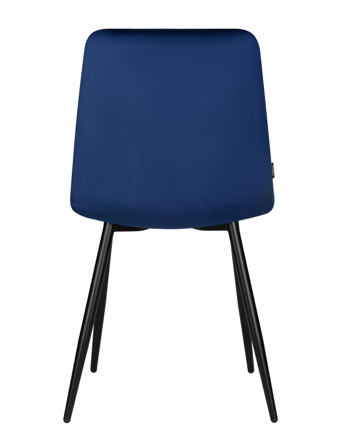 Стул обеденный DOBRIN CHILLY, Темно-синий Holland 60, основание черное