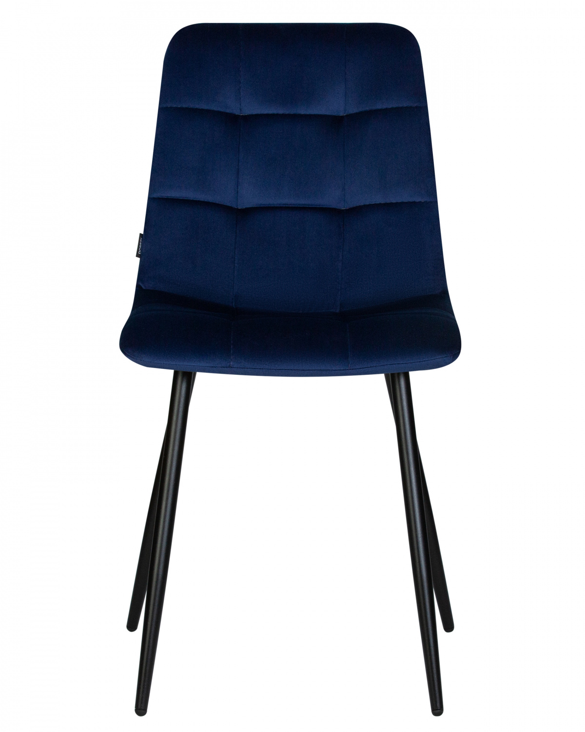 Стул обеденный DOBRIN CHILLY, Темно-синий Holland 60, основание черное