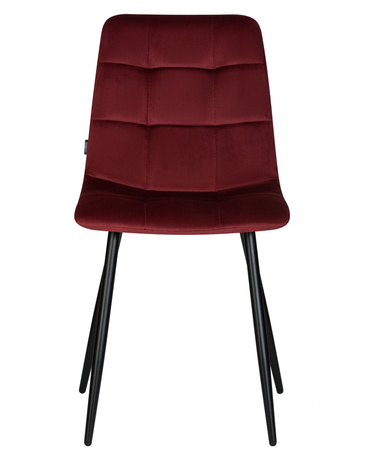 Стул обеденный DOBRIN CHILLY, Бордовый Holland 47, основание черный