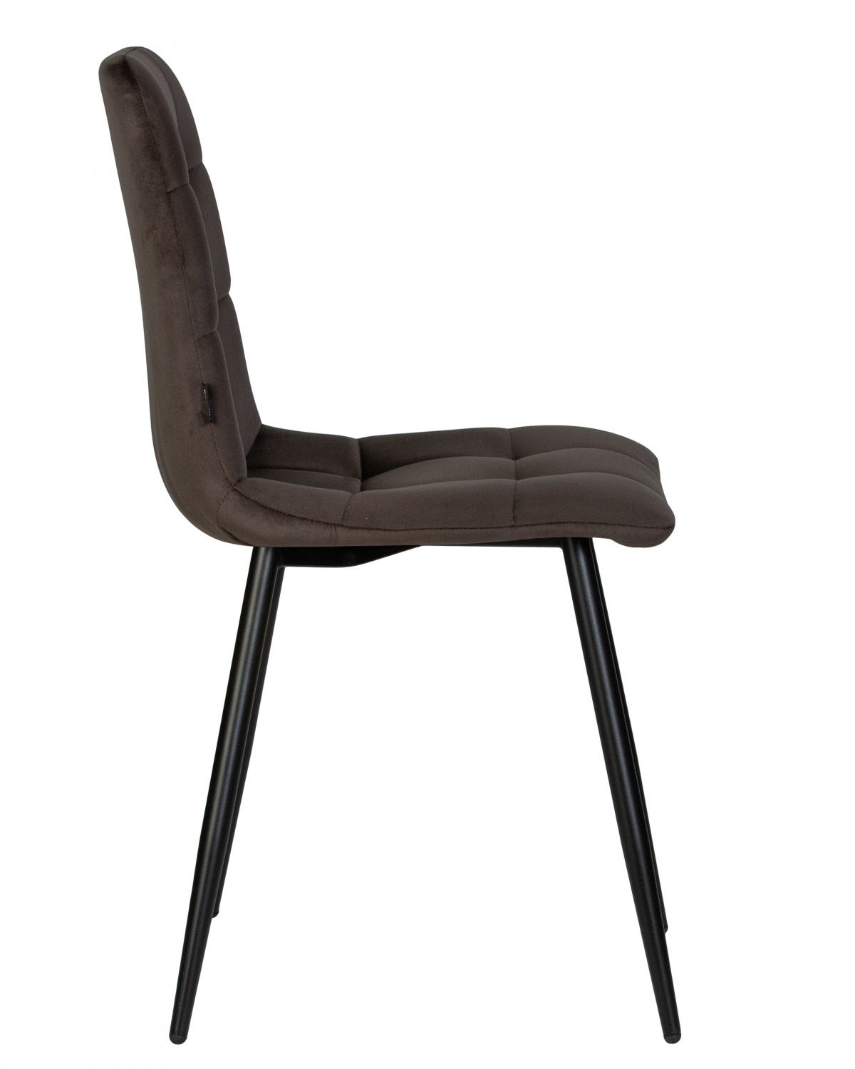 Стул обеденный DOBRIN CHILLY, Эспрессо Holland 74, основание черное