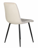 Стул обеденный DOBRIN CHILLY, Кремовый Holland 05, основание черное