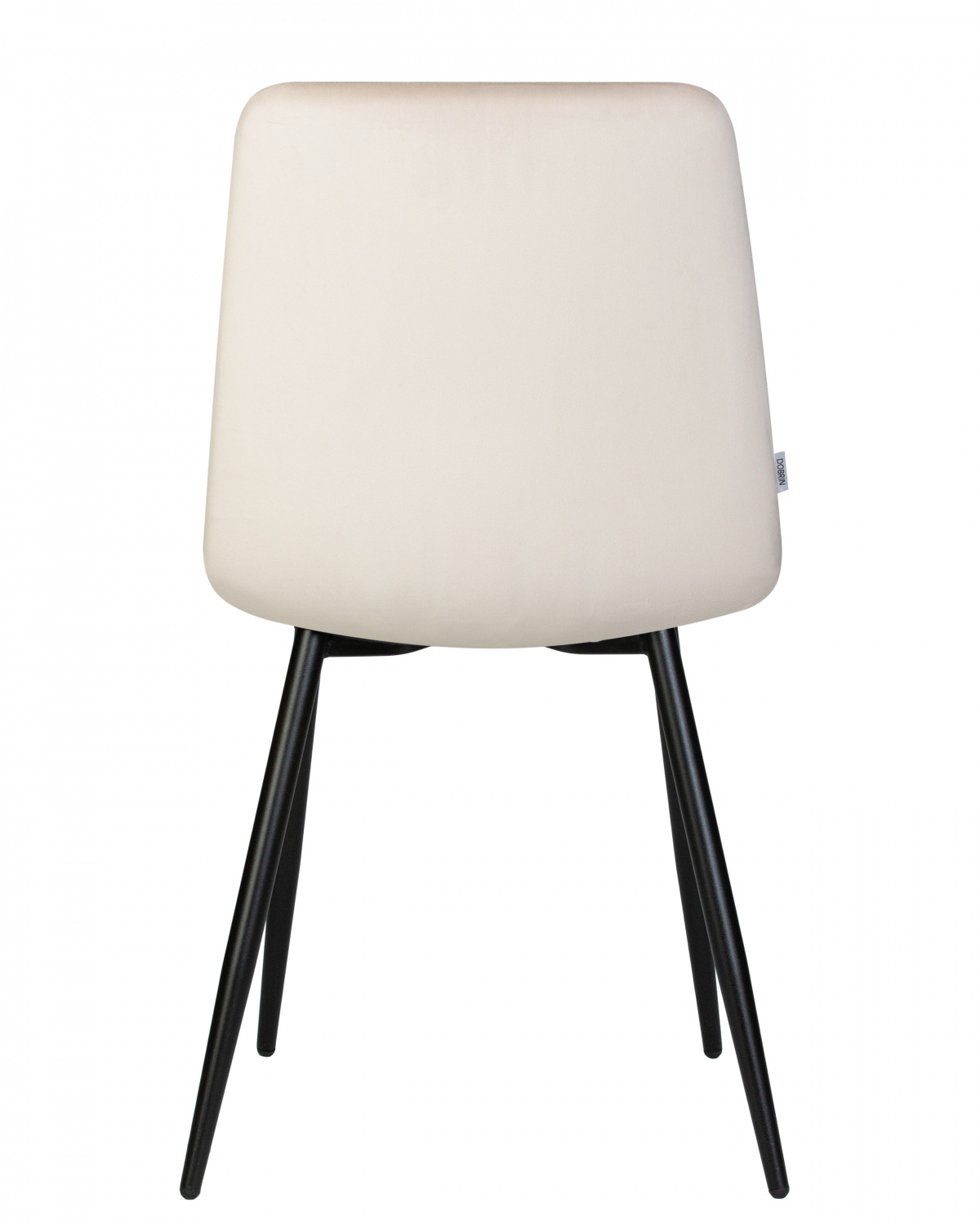 Стул обеденный DOBRIN CHILLY, Кремовый Holland 05, основание черное