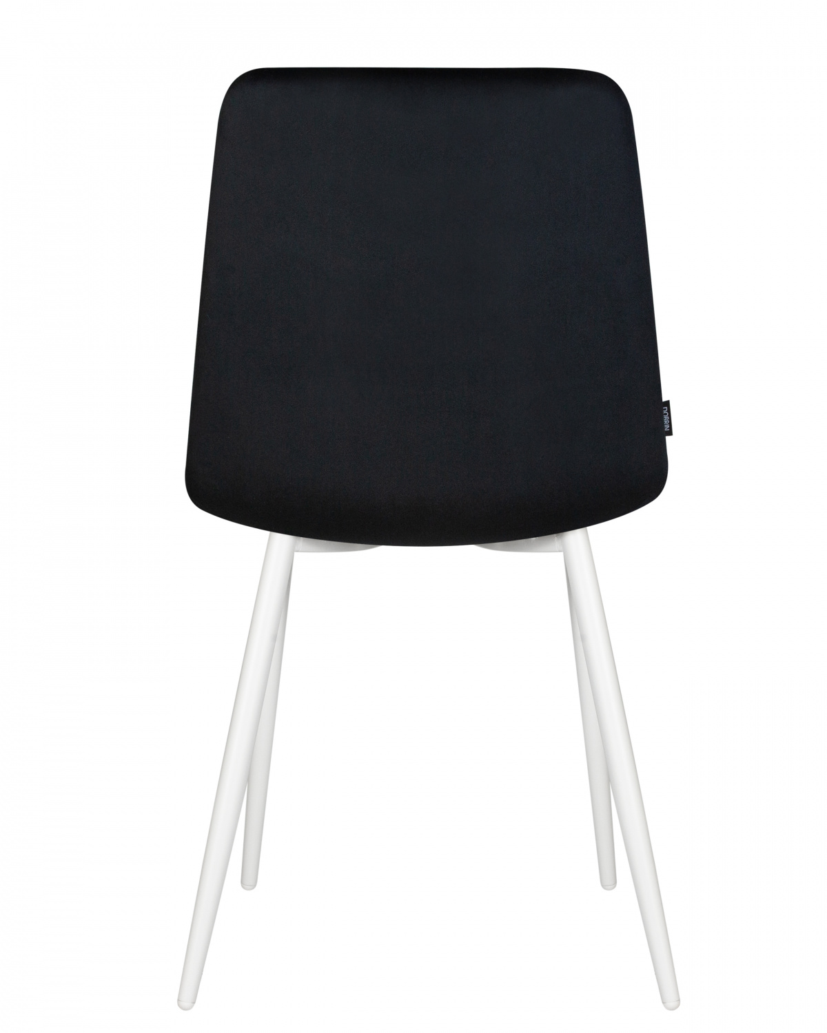 Стул обеденный DOBRIN CHILLY, Черный Holland 75, основание белое