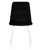 Стул обеденный DOBRIN CHILLY, Черный Holland 75, основание белое