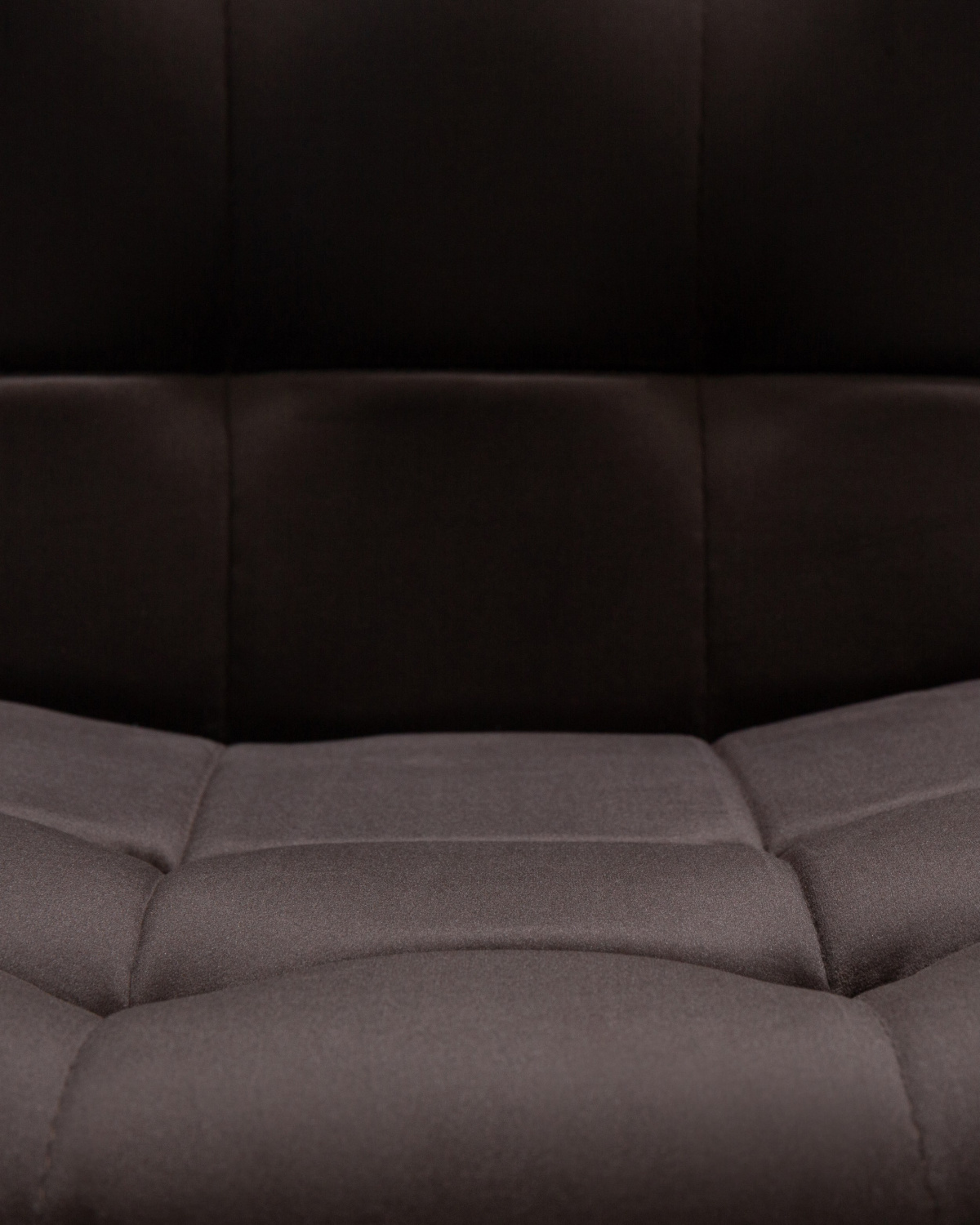 Стул обеденный DOBRIN CHILLY, Эспрессо Holland 74, основание черное