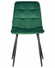 Стул обеденный DOBRIN CHILLY, Темно-зеленый Holland 30, основание черное