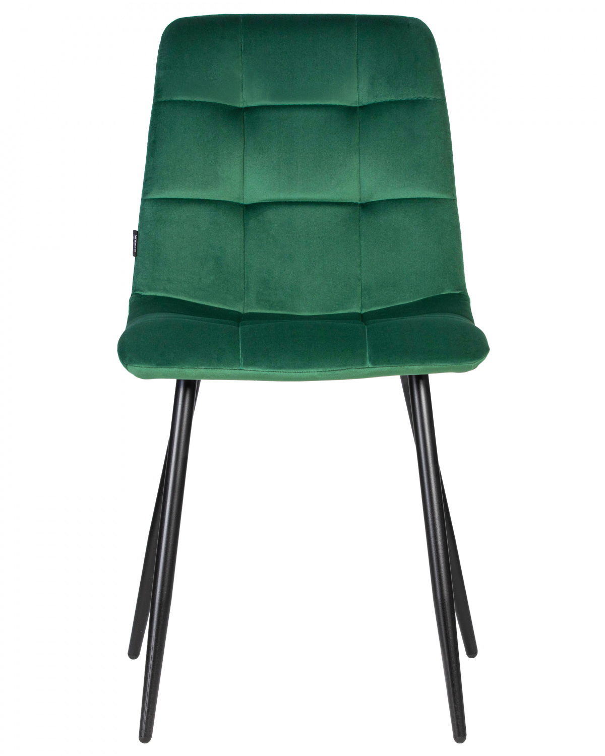 Стул обеденный DOBRIN CHILLY, Темно-зеленый Holland 30, основание черное