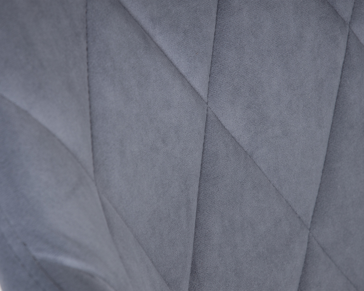 Стул обеденный DOBRIN ROBY, ЭМАЛЬ ЧЕРНЫЙ МУАР велюр Catania Steel