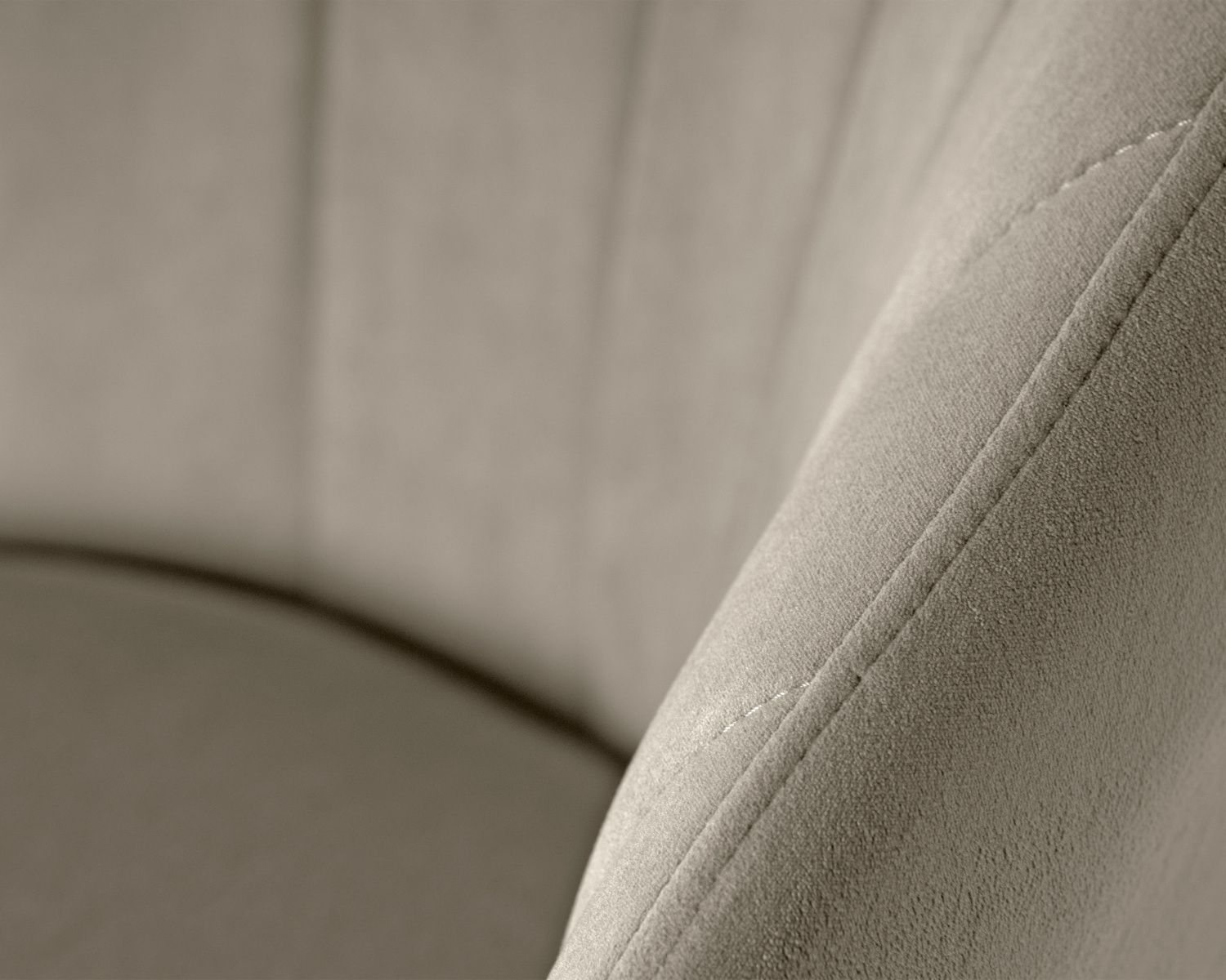 Стул обеденный DOBRIN NAOMI, ЭМАЛЬ ЧЕРНЫЙ МУАР велюр Catania Cocoa