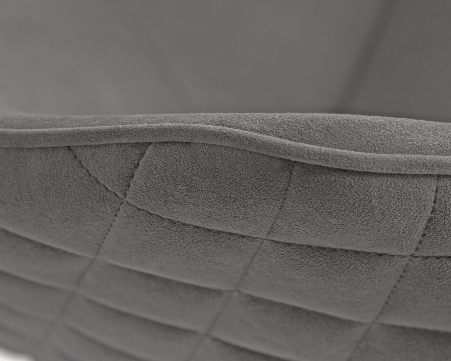 Стул обеденный DOBRIN STELLA, ЭМАЛЬ ЧЕРНЫЙ МУАР велюр Catania Chocolate