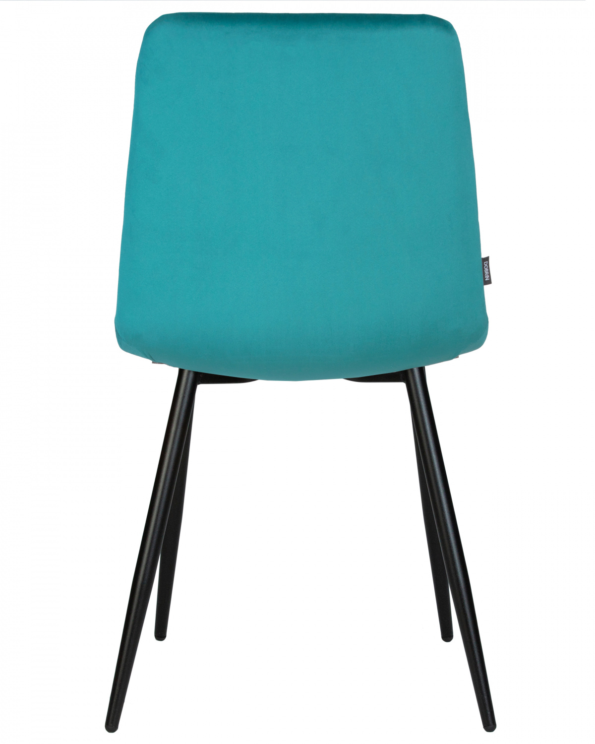 Стул обеденный DOBRIN CHILLY, Морской волны Holland 56, основание черное