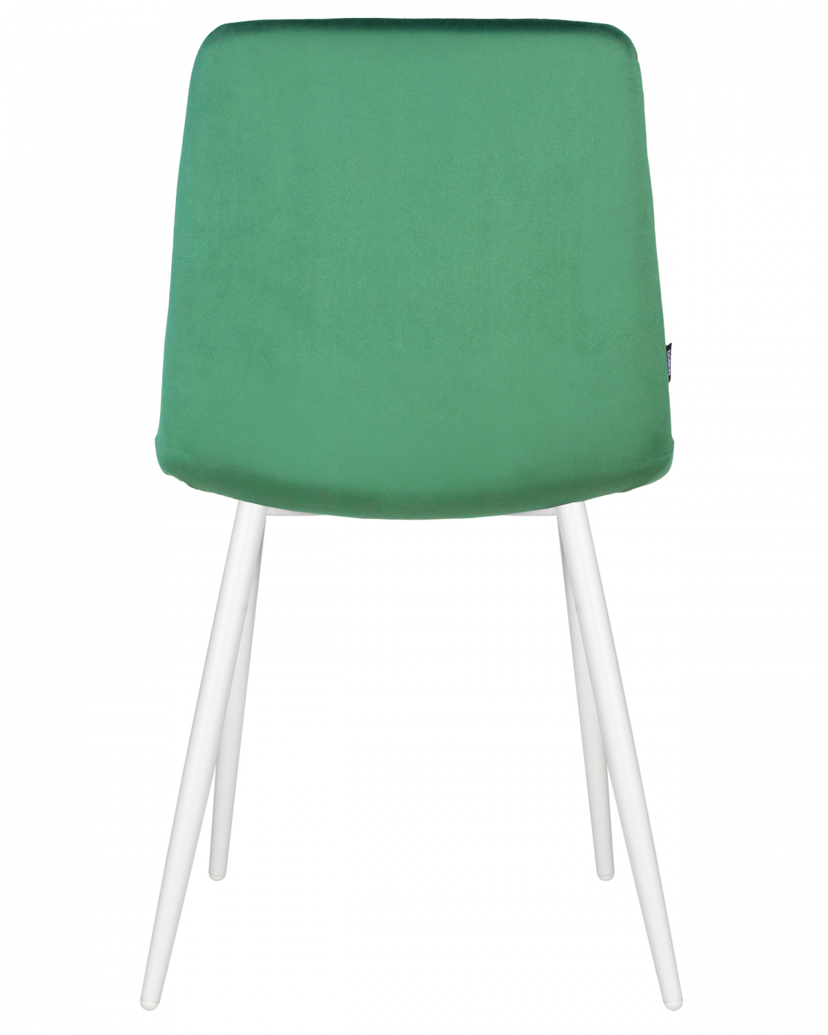 Стул обеденный DOBRIN CHILLY, Темно-зеленый Holland 30, основание белое